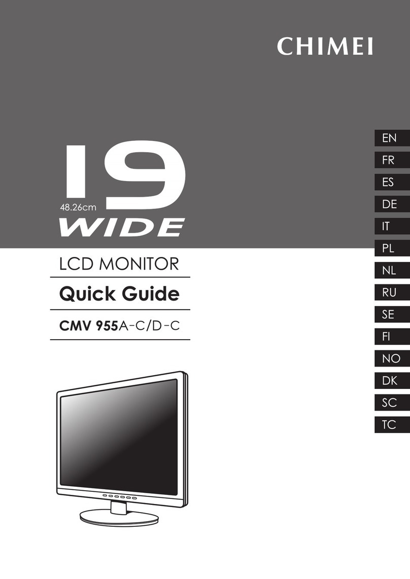 Chimei I9 WIDE CMV 955A-C User manual