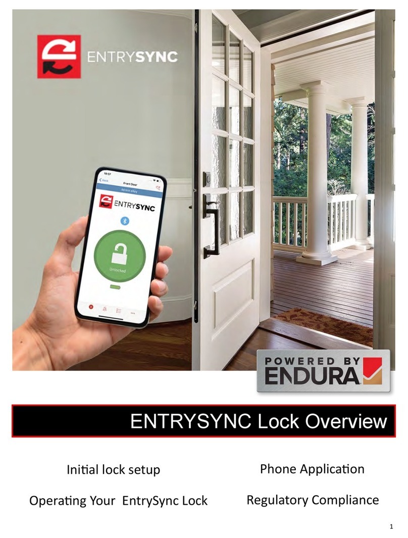Endura EntrySync User manual
