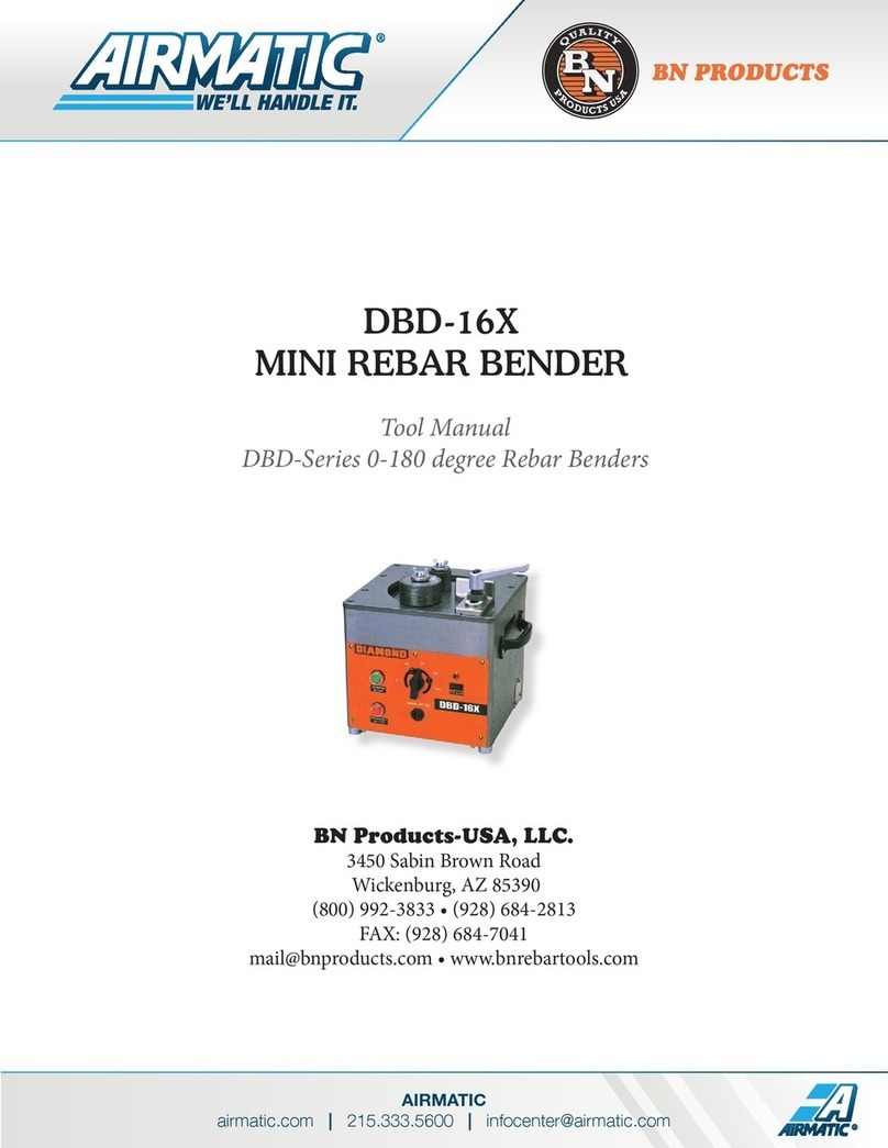 BN Products AIRMATIC DBD Series manual