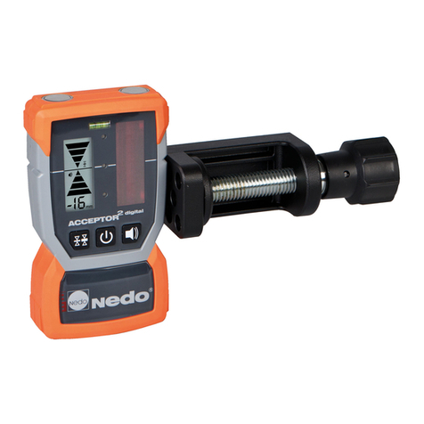 Nedo ACCEPTOR 2 digital User manual Nedo ACCEPTOR 2 digital User manual