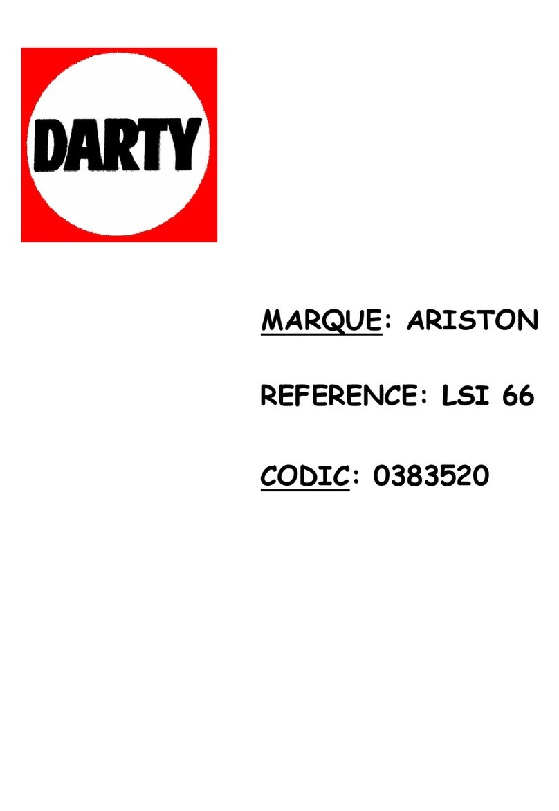 Ariston LSI 66 User manual