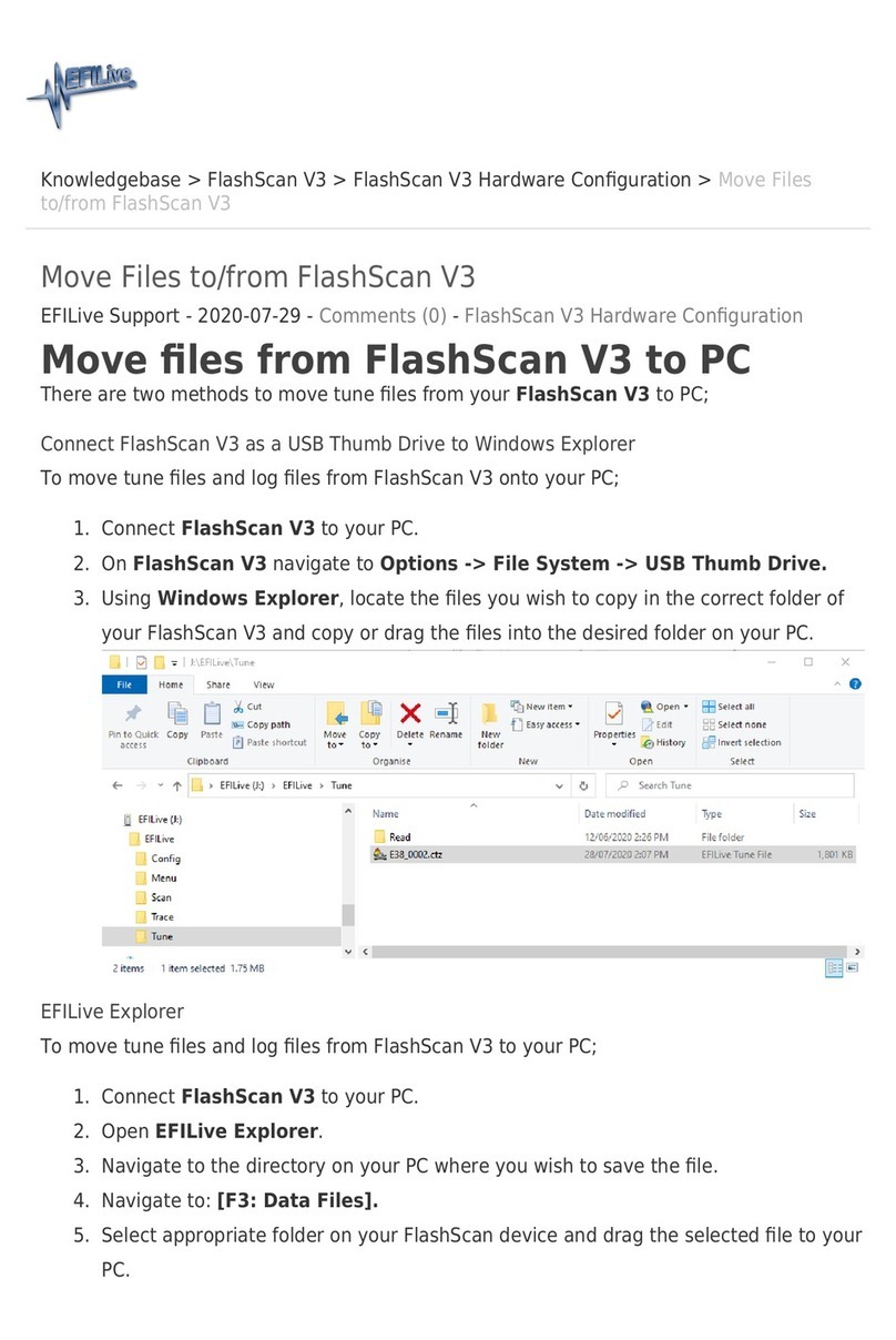 EFILive FlashScan V3 quick start guide