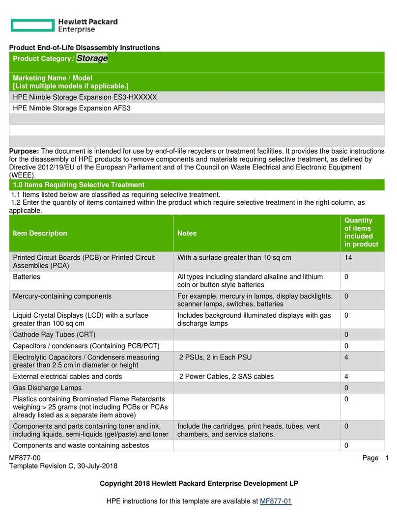 HP ES3-H Series Installation instructions HP ES3-H Series Installation instructions