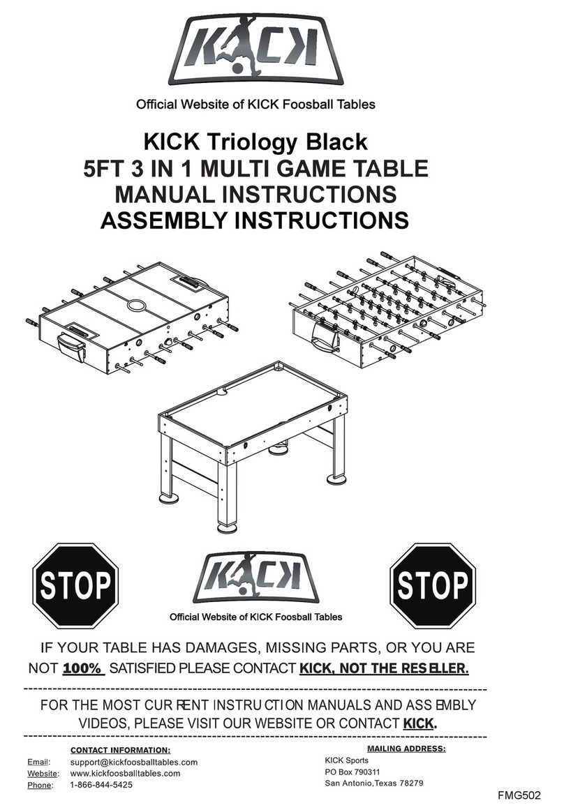KICK Triology Black Assembly instructions