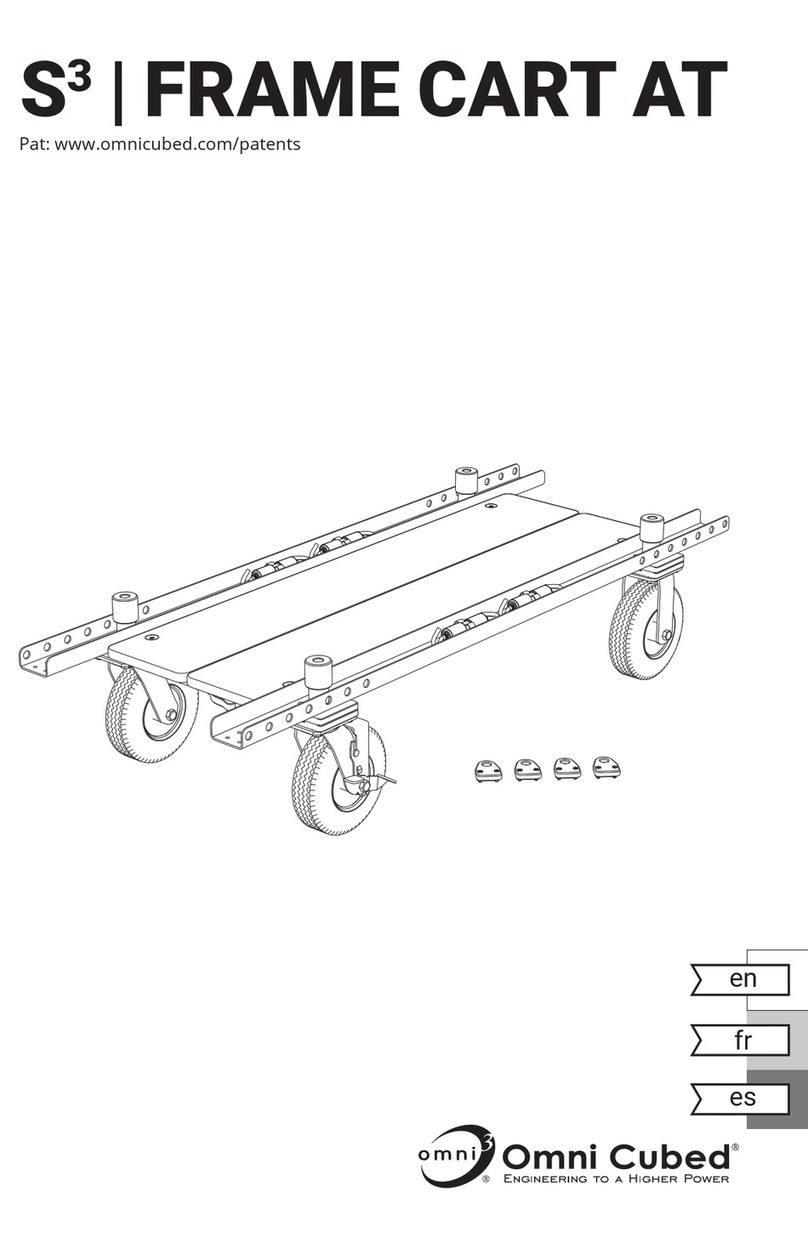 Omni cubed S3 FRAME CART AT user guide Omni cubed S3 FRAME CART AT user guide