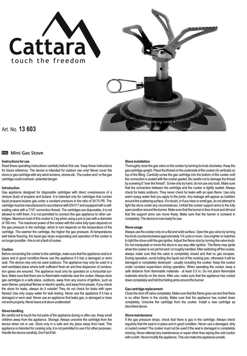 Cattara 13 603 Instructions for use