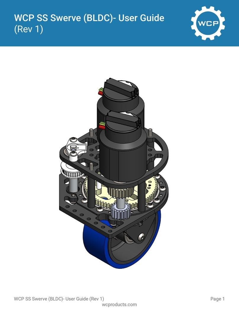 WCP SS Swerve (BLDC) user guide WCP SS Swerve (BLDC) user guide