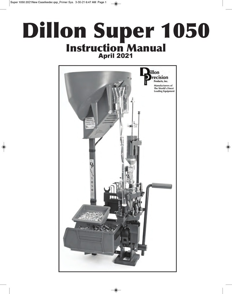 Dillon Super 1050 instruction manual