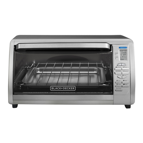 Black & Decker CTO6335S User manual