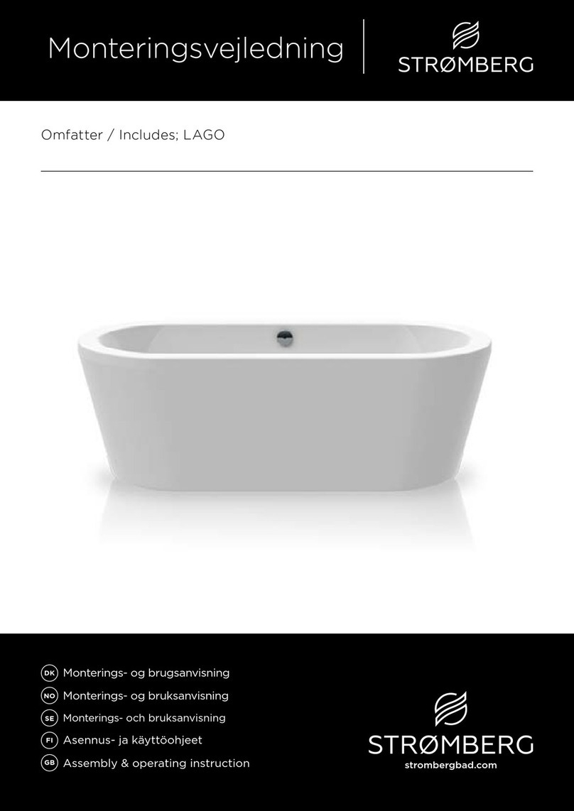STROMBERG LAGO Assembly & Operating Instruction