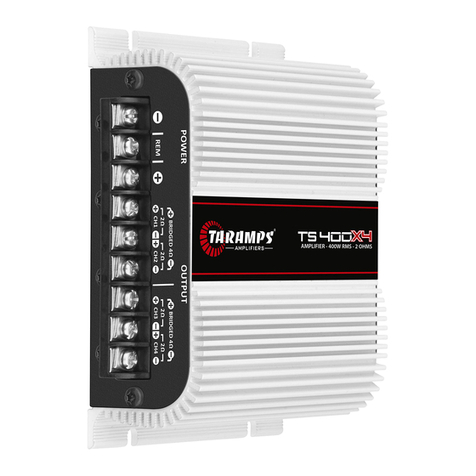 Taramp's TS 400X4 User manual