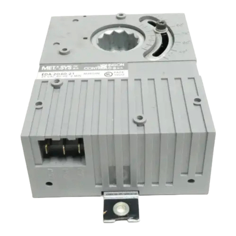 Johnson Controls EDA-2040 Installation