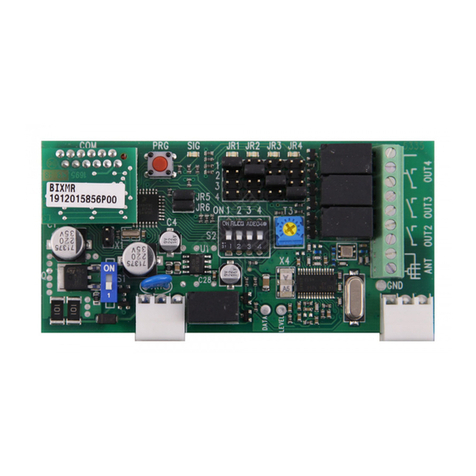 DITEC BIXLR42 Installation and use manual