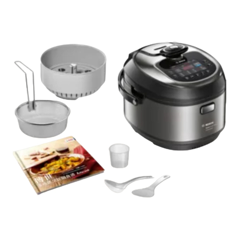 Bosch AutoCook MUCP868BCN instruction manual