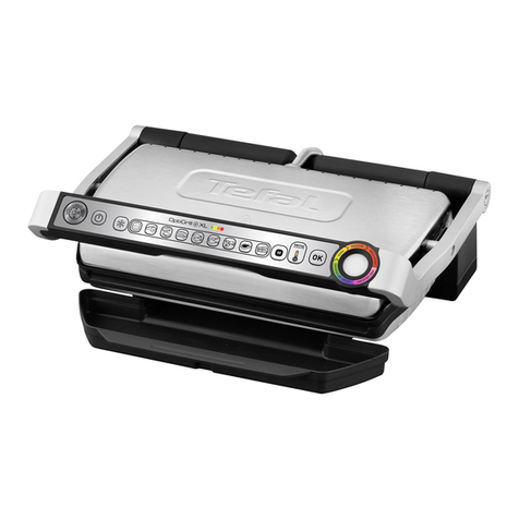 TEFAL OptiGrill XL User manual