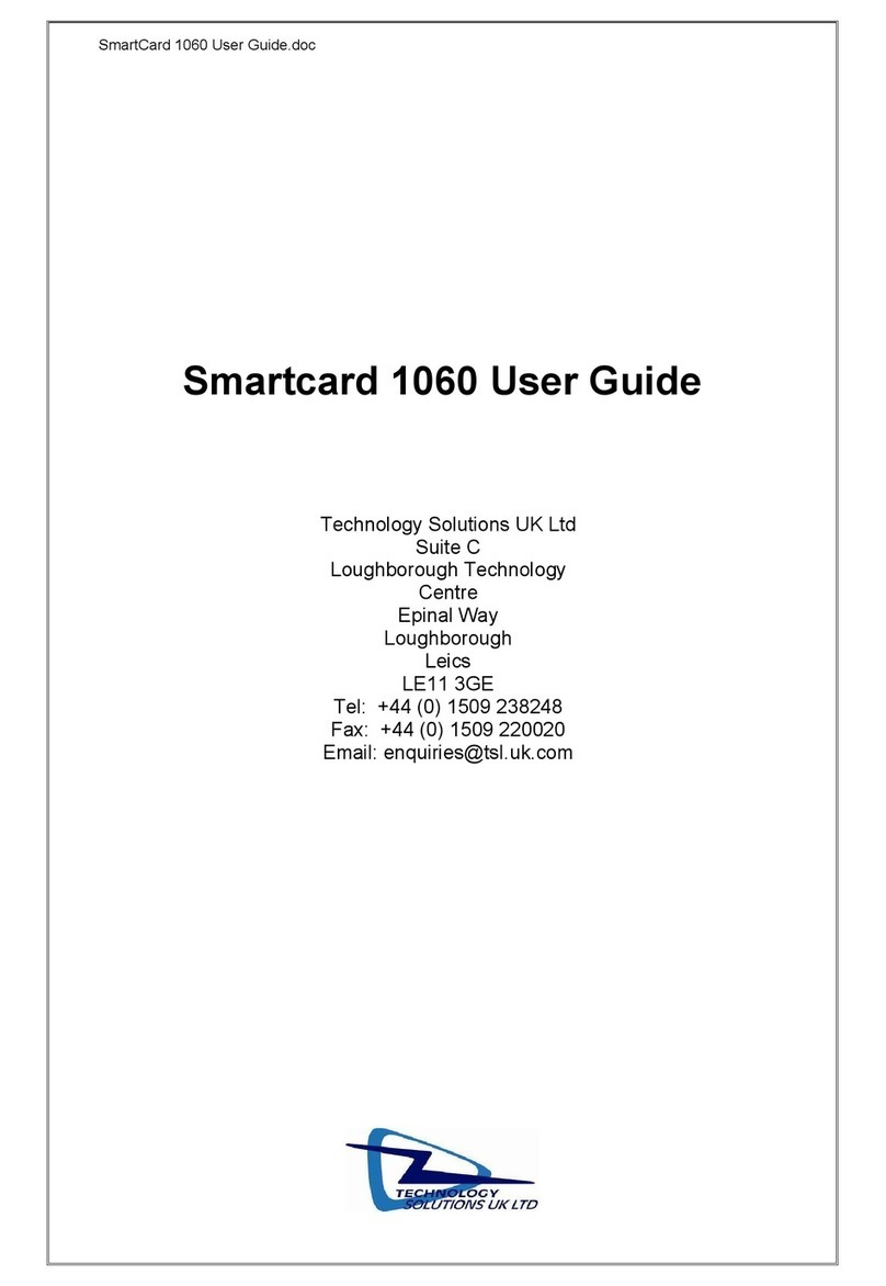 TSL Smartcard 1060 user guide