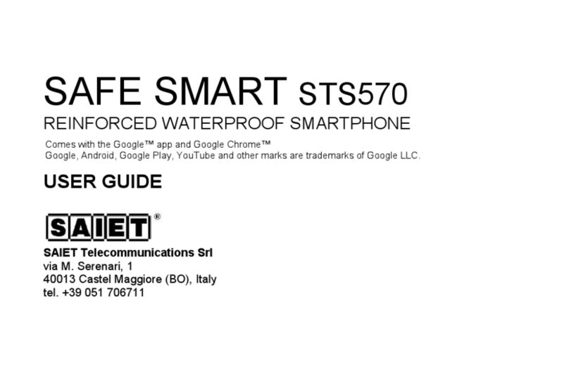 SAIET SAFE SMART STS570 User manual