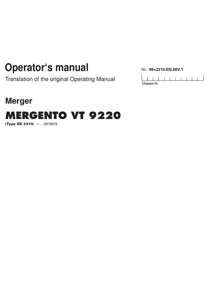 Pottinger MERGENTO VT 9220 Operator's manual