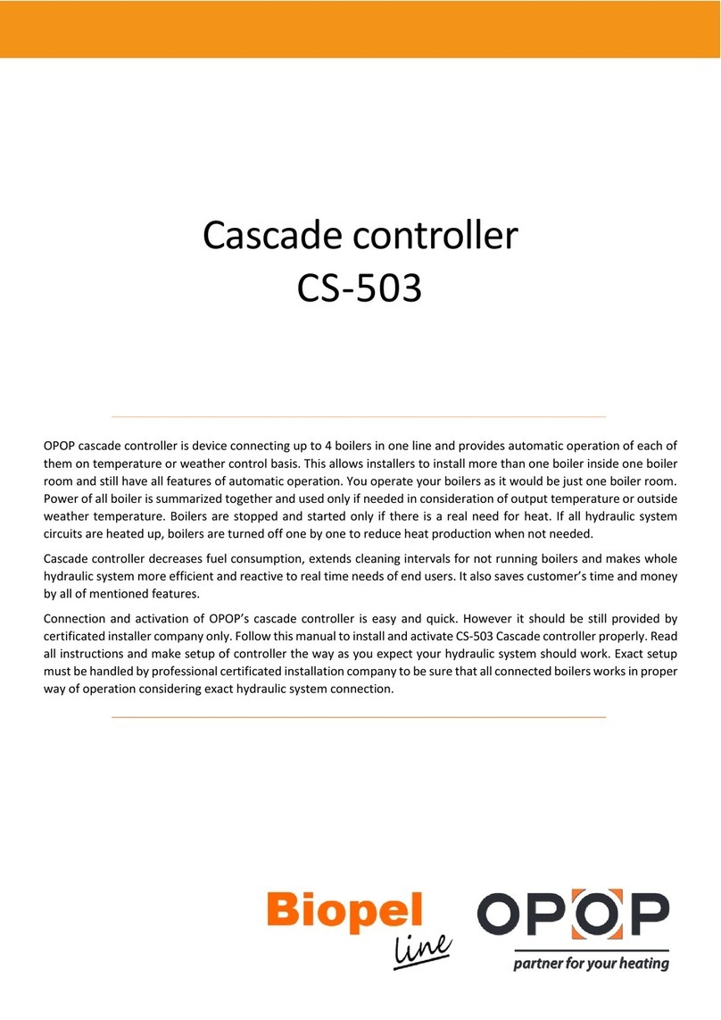 Opop Biopel CS-503 User manual