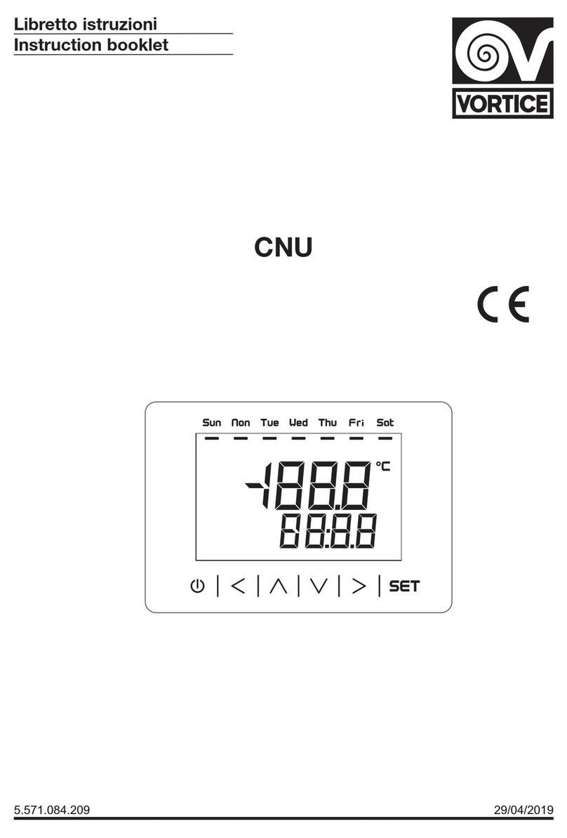 Vortice CNU User manual