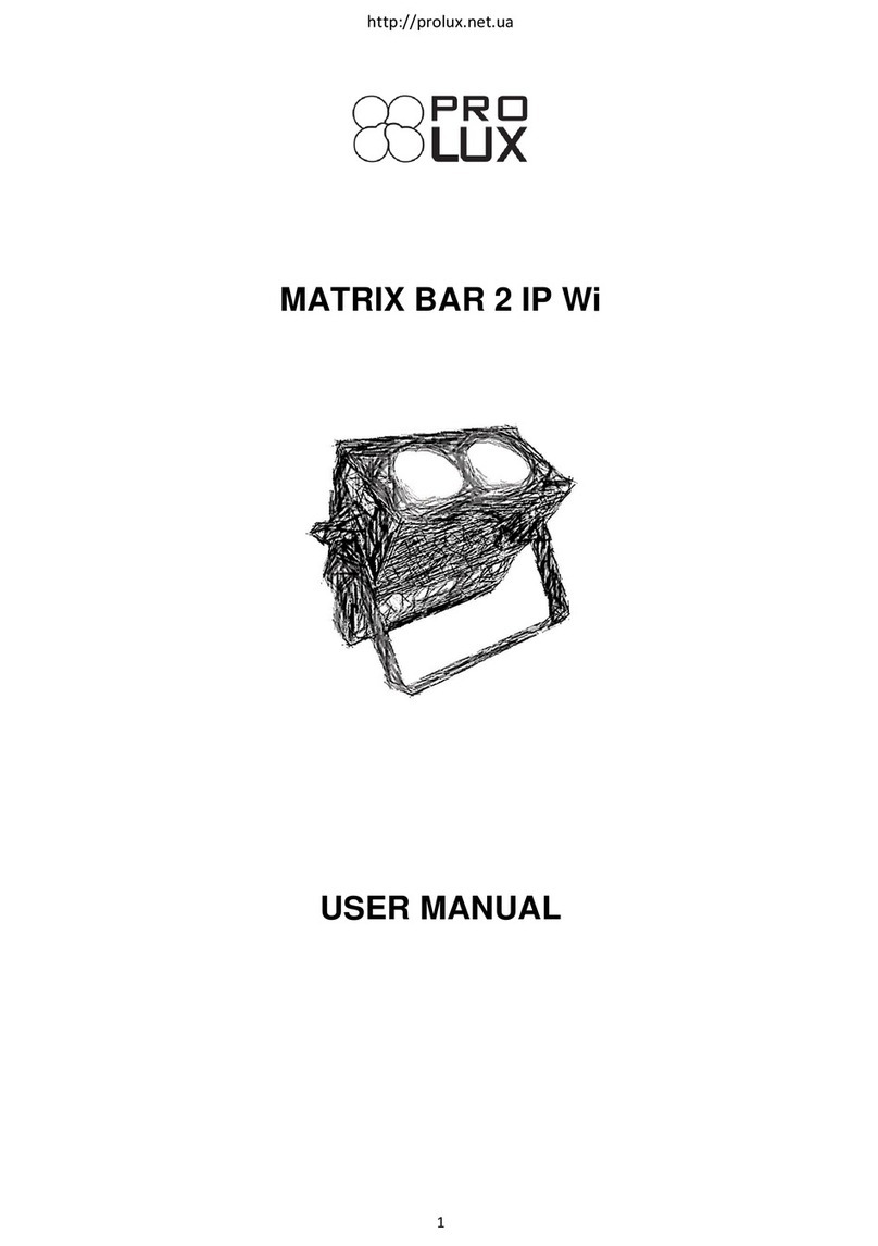 Prolux MATRIX BAR 2 IP Wi user manual
