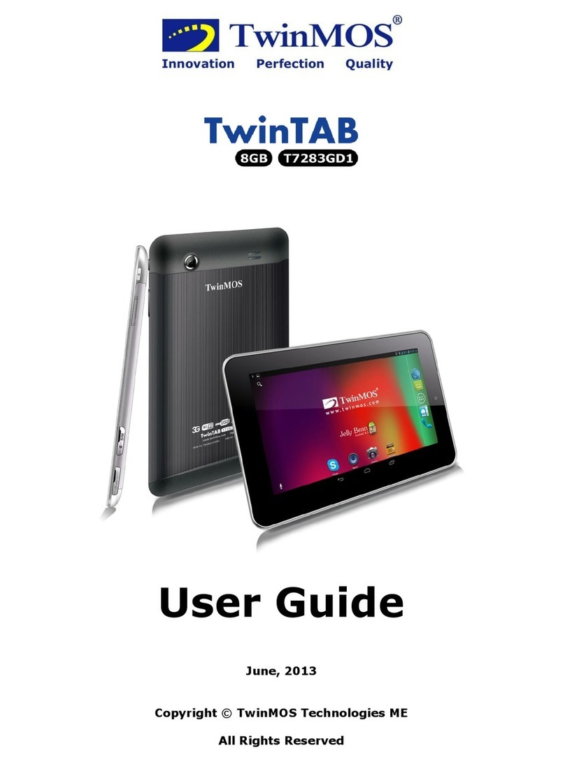 TwinMOS TwinTAB-T7283GD1 User manual