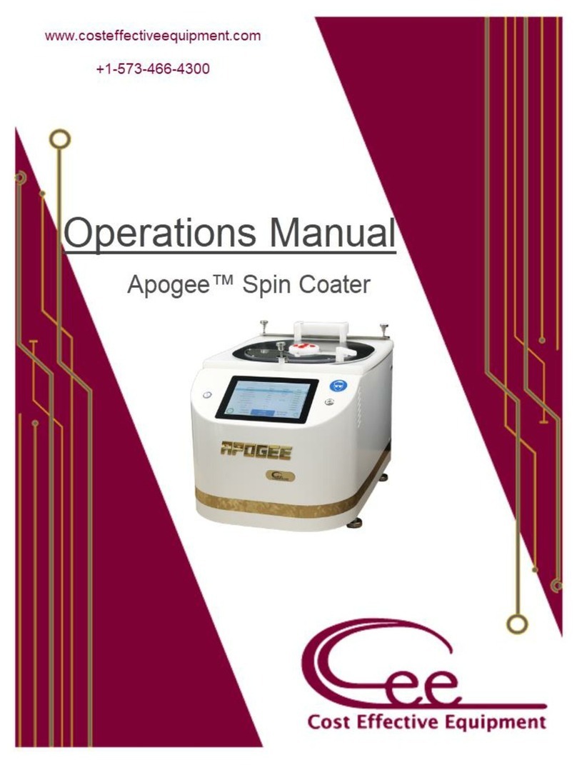 Cee Apogee Operation manual