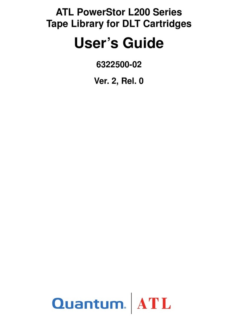 Quantum ATL PowerStor L200 Series User manual