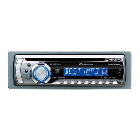 Pioneer SUPER-TUNER III D User manual Pioneer SUPER-TUNER III D User manual