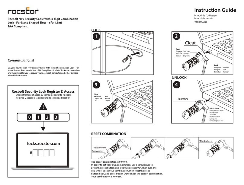 Rocstor N19 Instruction guide