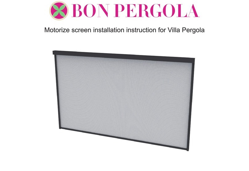Bon Pergola DM45EAF/S instructions