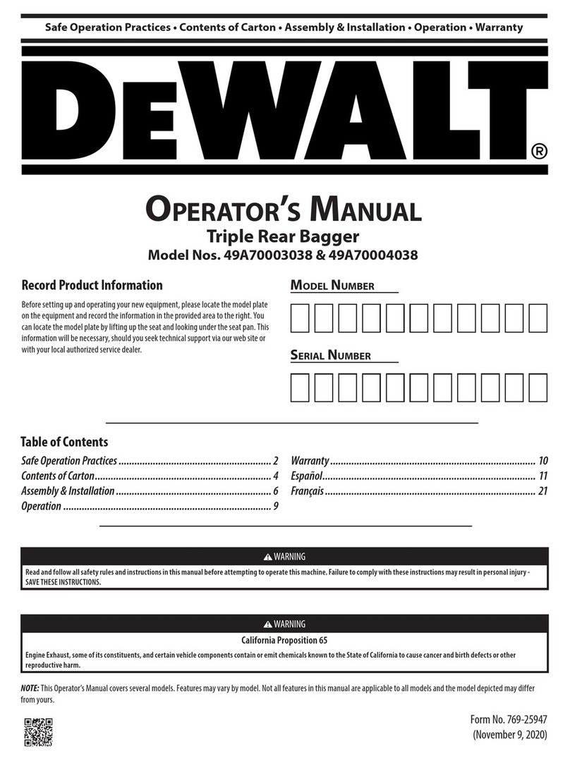 DeWalt 49A70003038 User manual