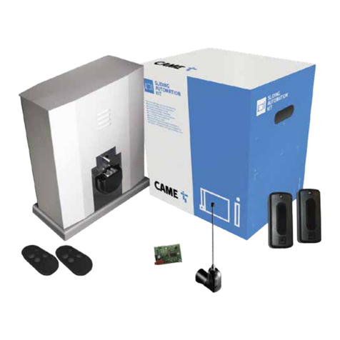 CAME BY-3500T User manual