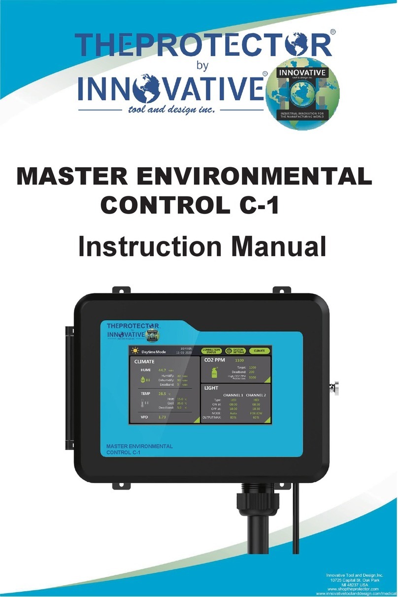 Innovative THEPROTECTOR C-1 instruction manual