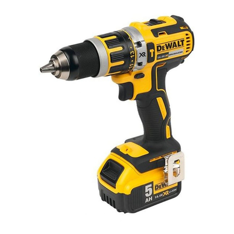 DeWalt XR DCD732 user manual