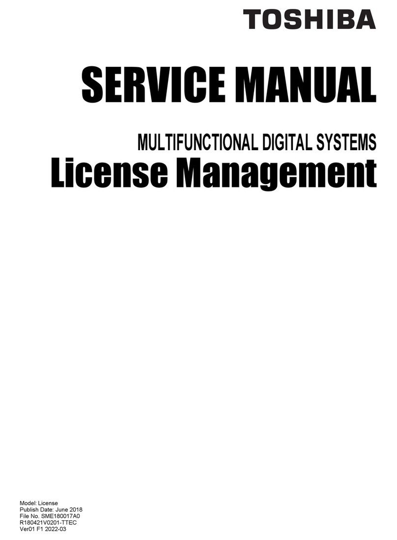 Toshiba License User manual