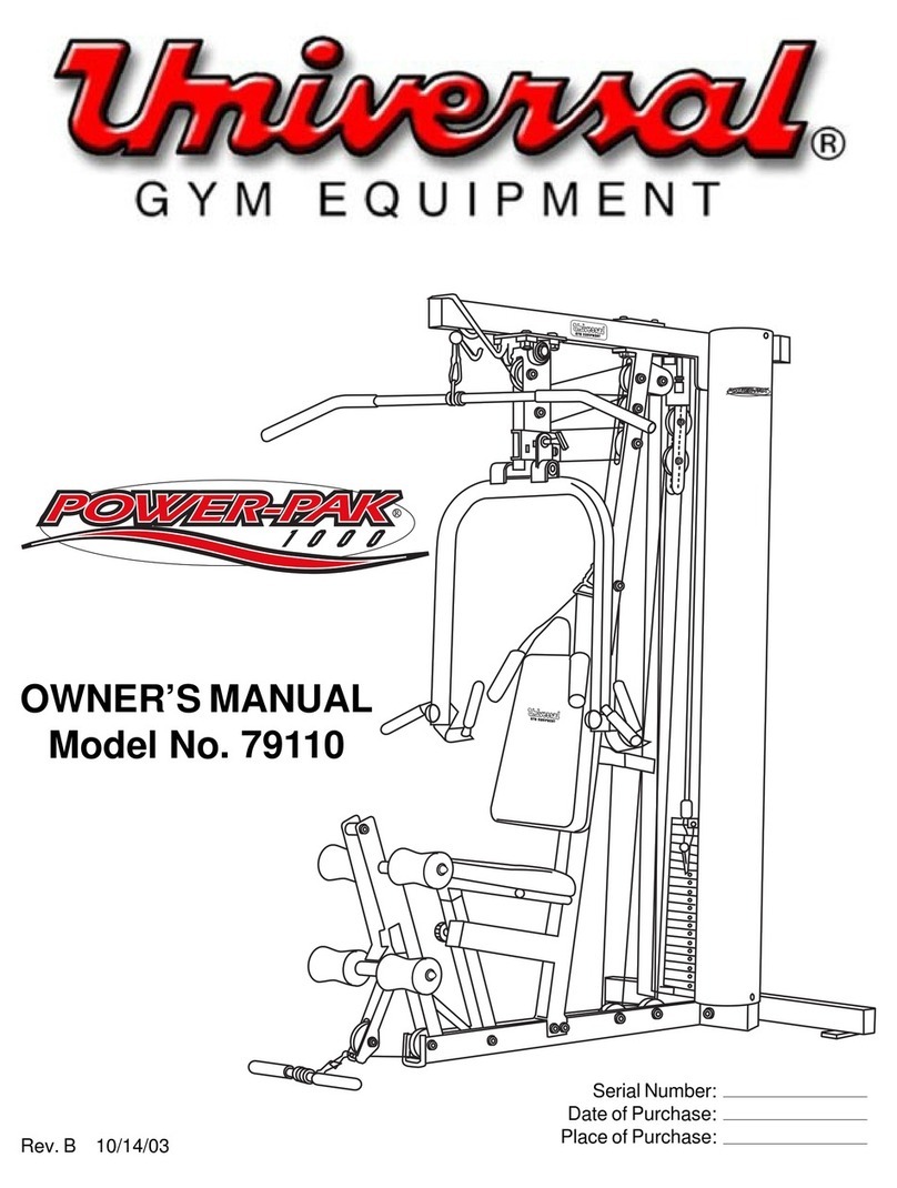 Universal PowerPak 1000 owner's manual