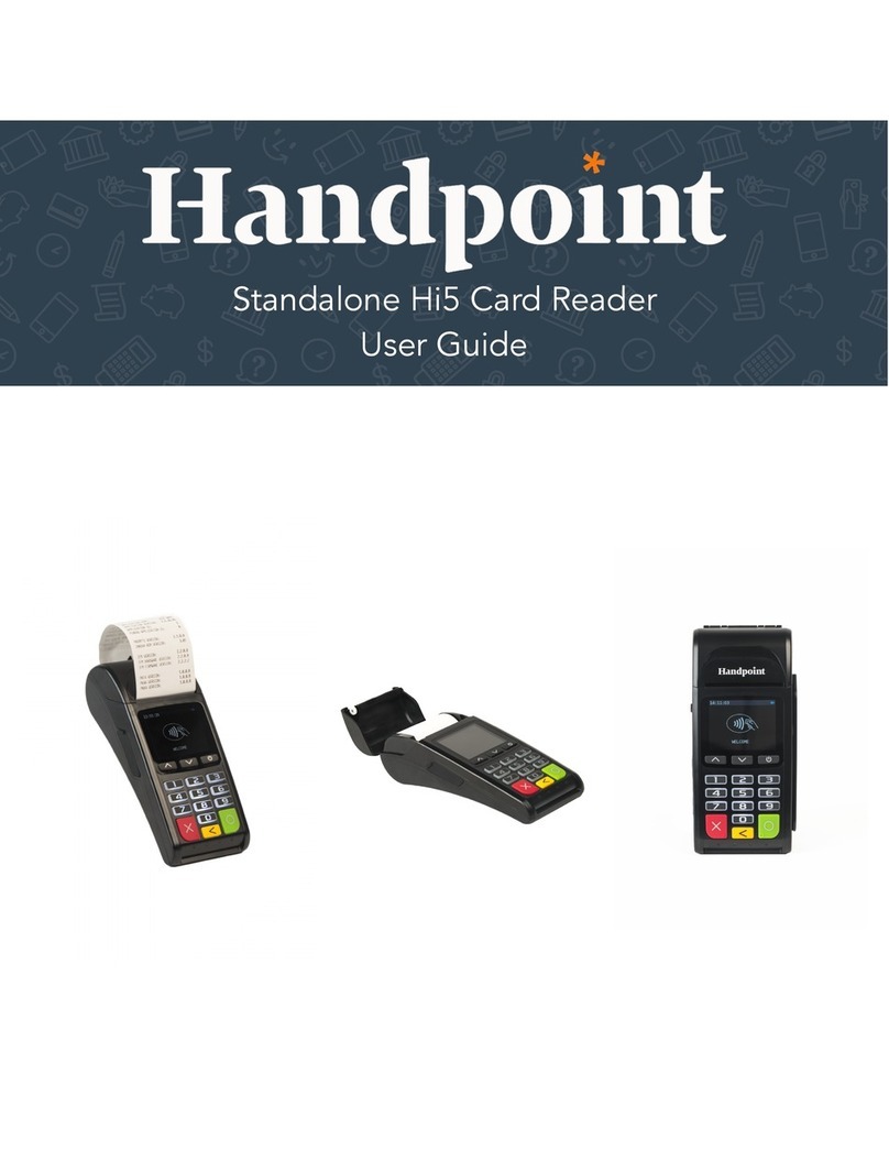 Handpoint Hi5 User manual