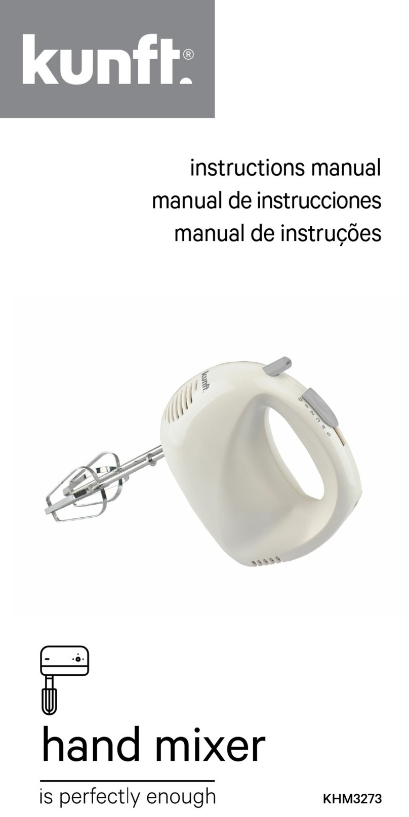 Kunft KHM3273 instruction manual