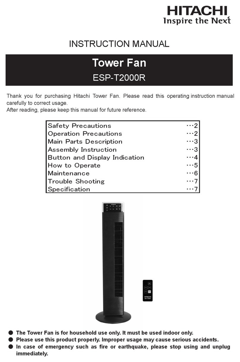 Hitachi ESP-T2000R instruction manual