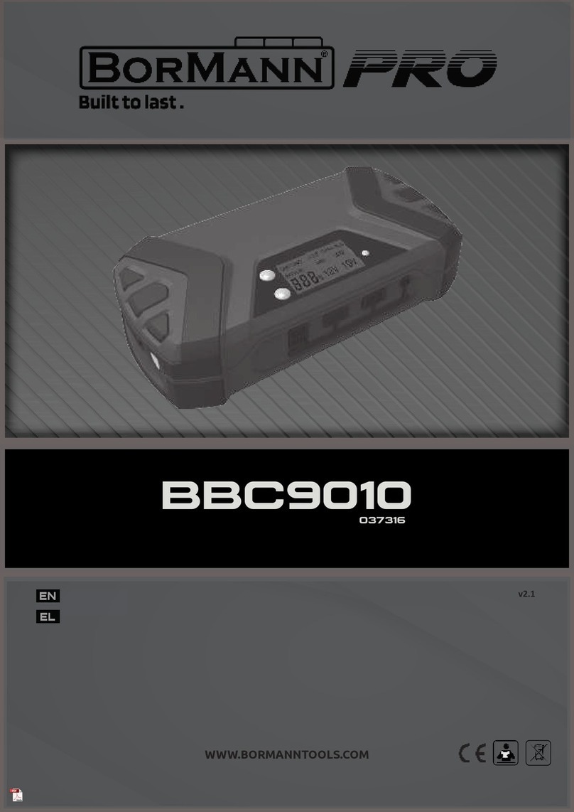 BorMann PRO BBC9010 instruction manual