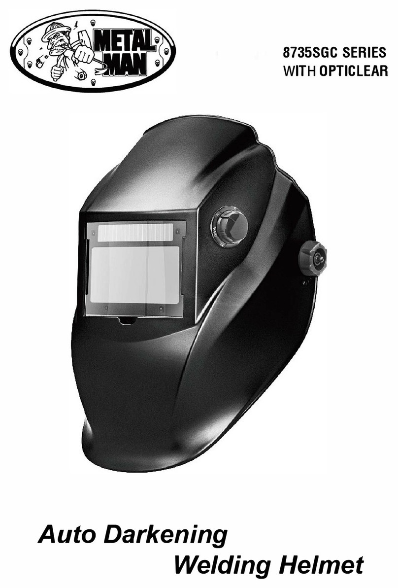 Metal Man 8735SGC with Opticlear Series manual