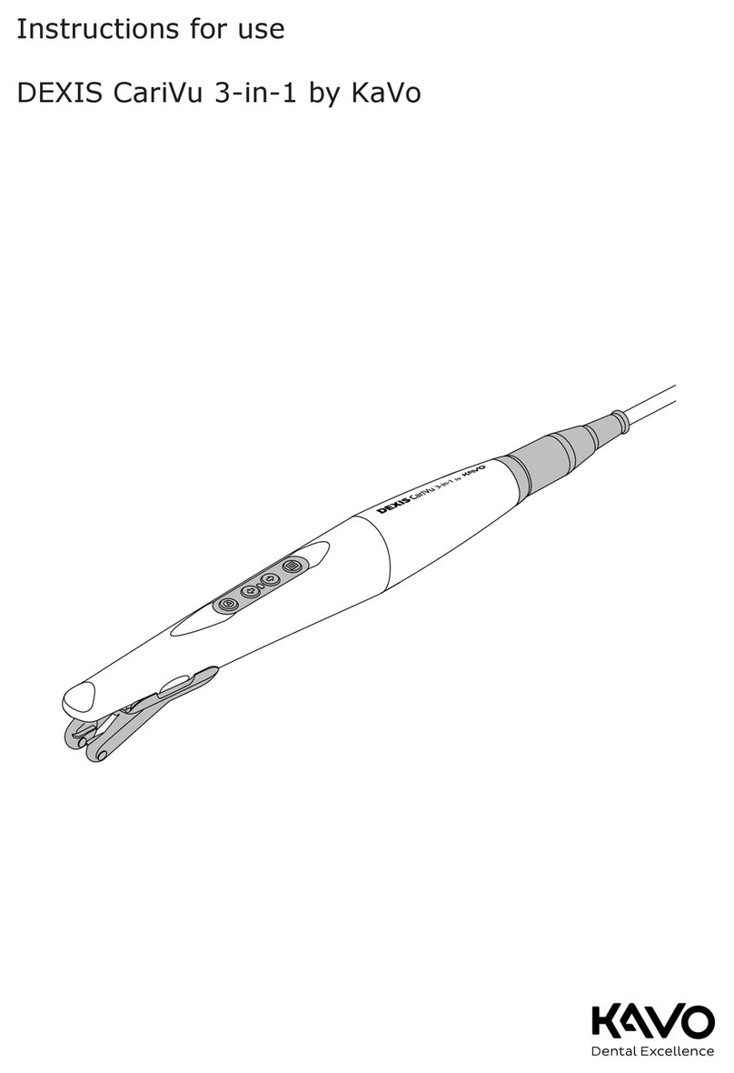 KaVo DEXIS CariVu 3-in-1 User manual