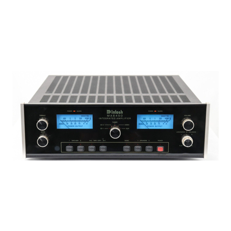 McIntosh MA6450 User manual
