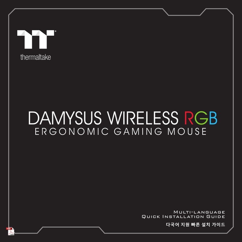 tt DAMYSUS WIRELESS RGB Quick installation guide