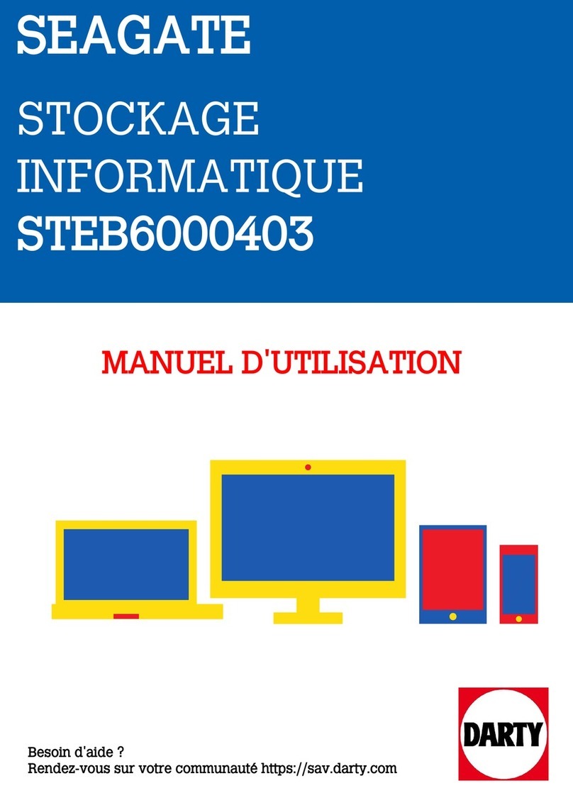 Seagate Expansion STEB6000403 User manual