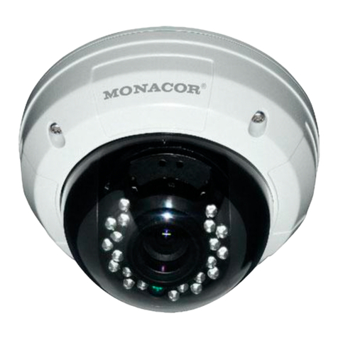 Monacor security TVCCD-250SET operating instructions