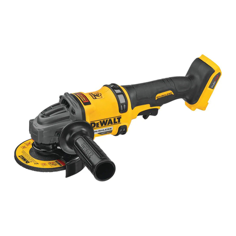DeWalt XR LI-ION DCG418 instruction manual