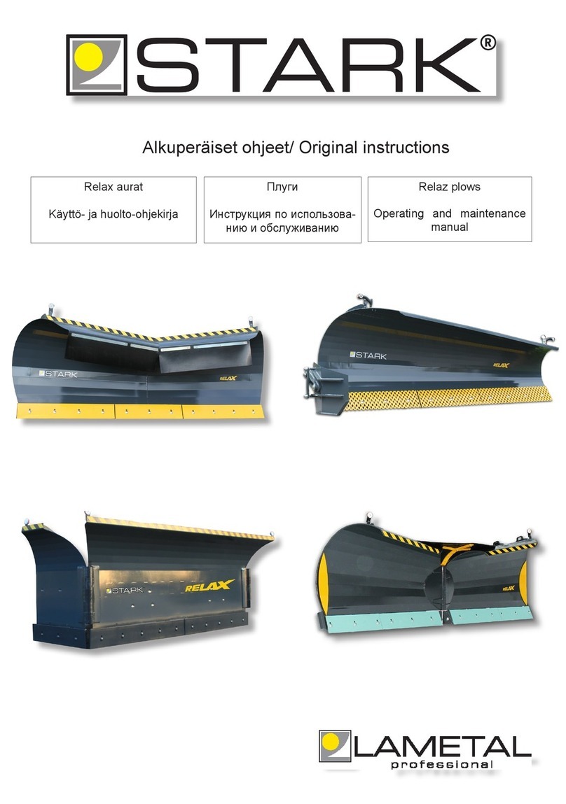 LAMETAL STARK U-PLOW Original instructions