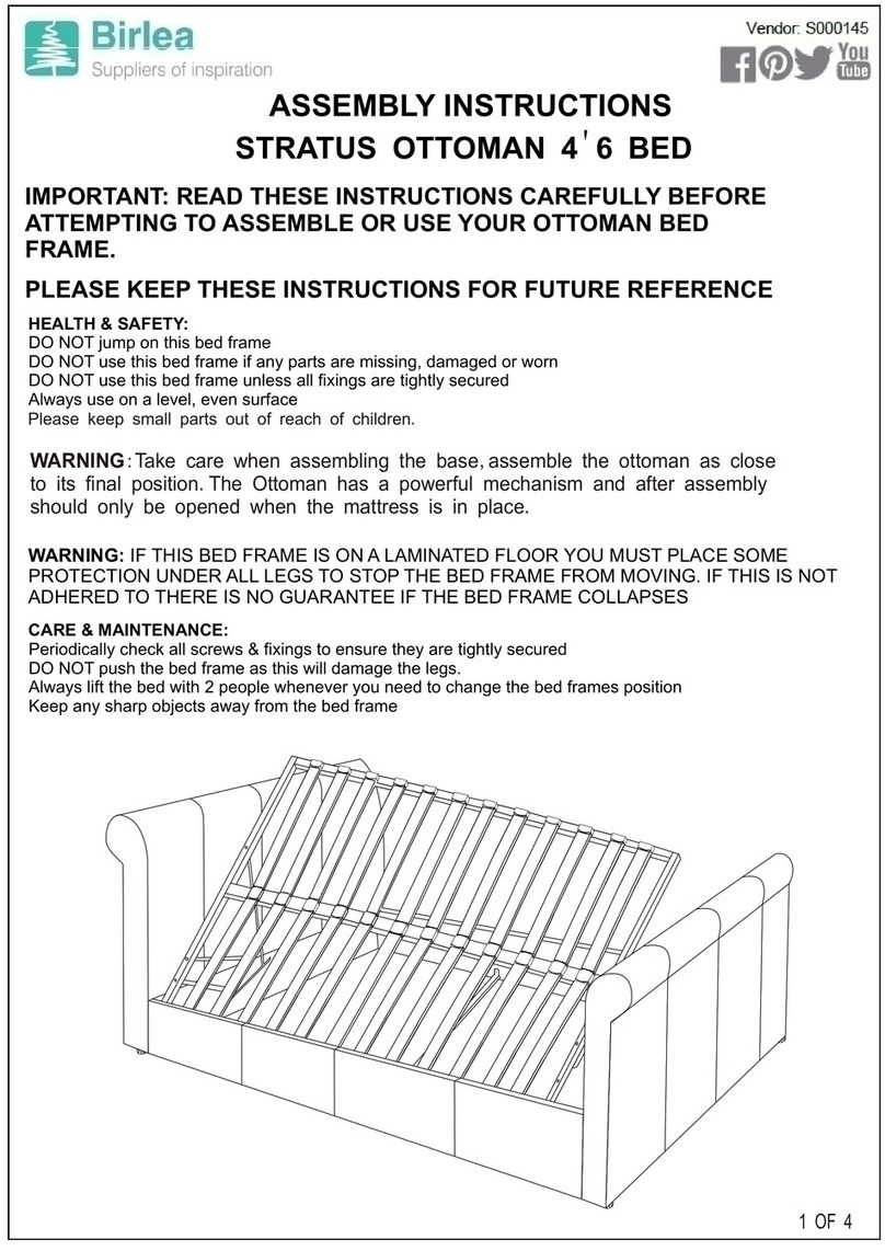 Birlea STRATUS User manual Birlea STRATUS User manual